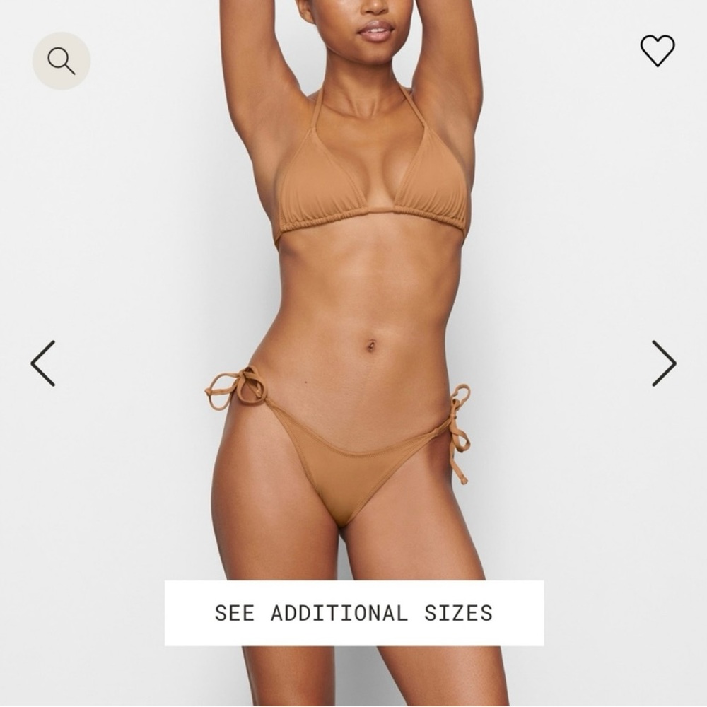 Skims triangle Bikini Set size small